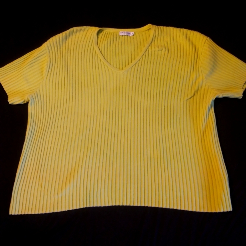 Lime green erik stewart vintage women shirt